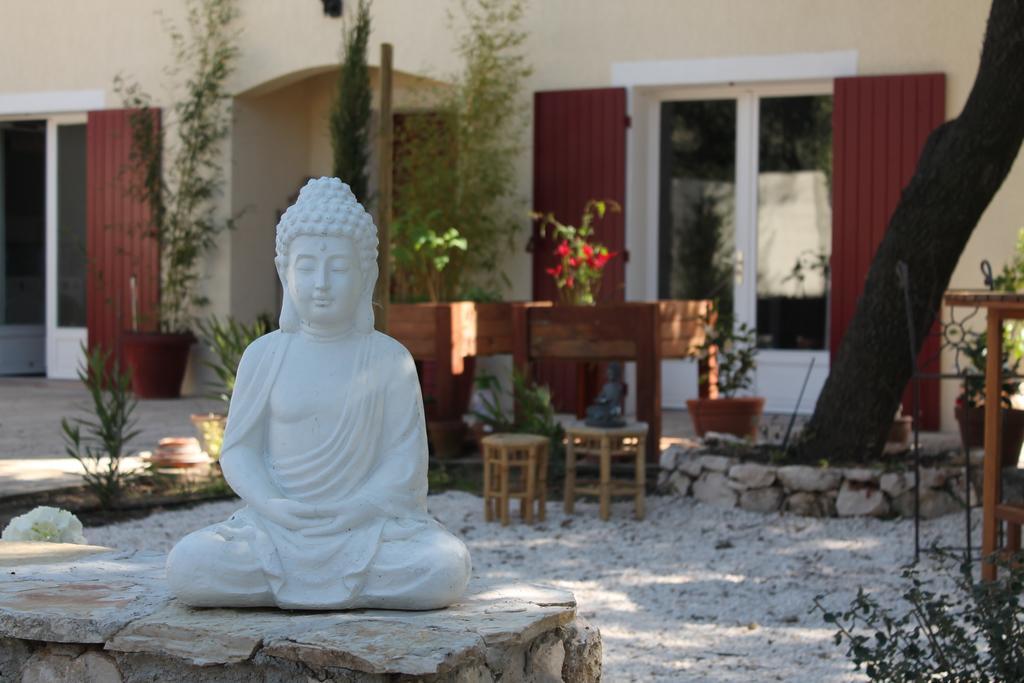 Bed and Breakfast Les Jardins D'Holi Proche Uzes Garrigues-et-Sainte-Eulalie Екстер'єр фото
